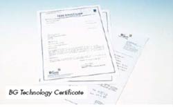 BG Technology Certificate